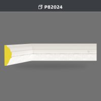 Kademeli ve Rölyefli Poliüretan Duvar Çıtası 59x2440 mm
