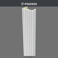 10x20x240 cm Yivli Pilaster Sütun Poliüretan dekorasyon malzemesi.