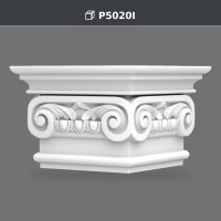 Pilaster Sütun İyon Başlığı 28x28x19 cm Poliüretan dekorasyon ürünü