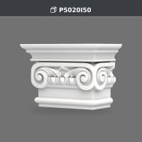 Poliüretan 14x28x19 cm Pilaster Sütun İyon Başlık