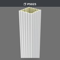 Yivli Pilaster Sütun Poliüretan dekorasyon ürünü 25x25x240 cm