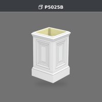 28x28x46 cm Poliüretan dekorasyon ürünü. Pilaster Kaidesi