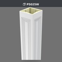 25x25x240 cm Poliüretan dekorasyon ürünü Pilaster Sütun