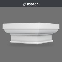 56x56x26 cm Poliüretan Dekorasyon Ürünü Pilaster Sütun