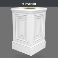 Poliüretan Dekorasyon Malzemesi 66x66x109 cm Pilaster Kaide – P5060B