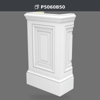 33x66x109 cm Poliüretan Pilaster Sütun Alt Kaidesi – P5060B50